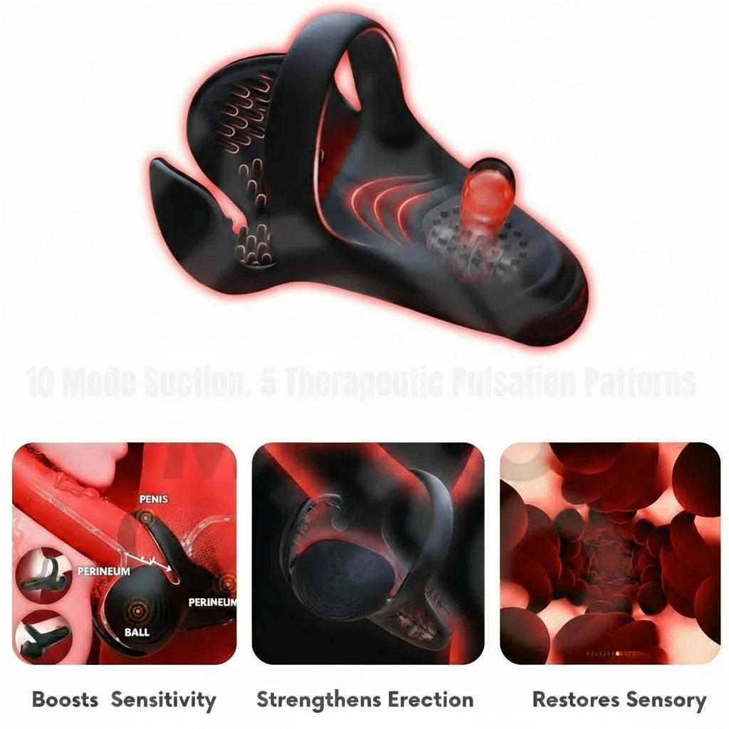 🚀2026's Most Compelling Upgrade!Dougparmo™ The #1 5-in-1 at-home trainer that ImproveEDHelp-Daily Rehabilitation Device for Men Physical Vitality