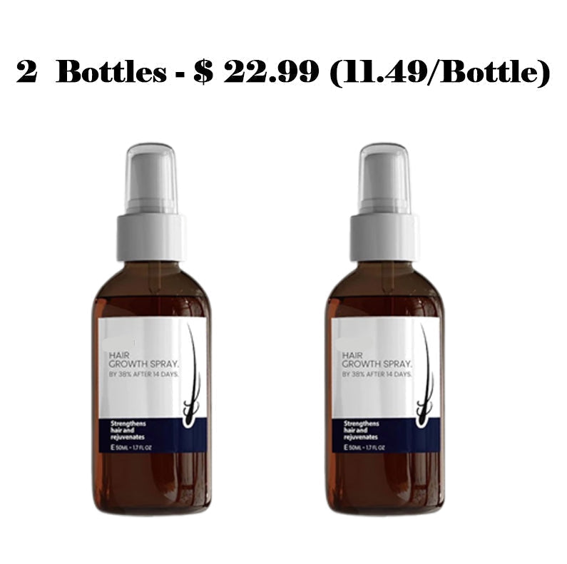 🌿LAST DAY OFFER – 50% OFF🌿 Dougparmo™ Natural Hair Growth Spray