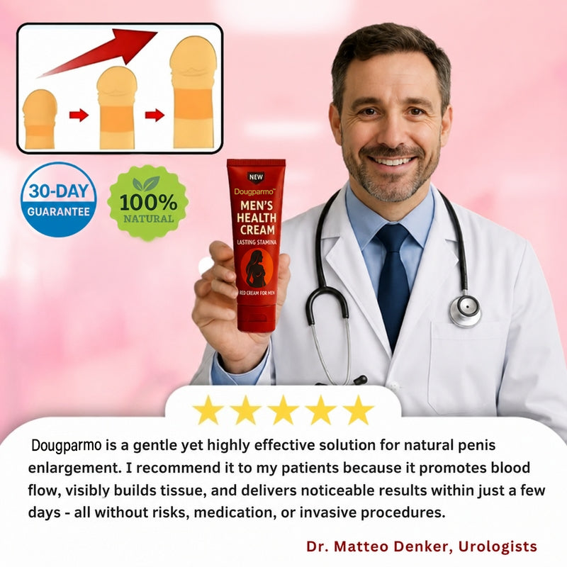 Dougparmo™ Max Cream for Men | Visible Improvement Starts in 7 Days, Feel bigger every day.- Increase size by up to 4.5 cm AWeek