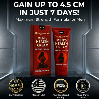 Dougparmo™ Max Cream for Men | Visible Improvement Starts in 7 Days, Feel bigger every day.- Increase size by up to 4.5 cm AWeek